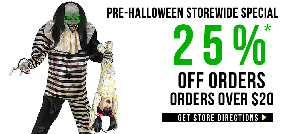 explore our newest halloween decorations for 2018 get halloween club costume superstore directions now