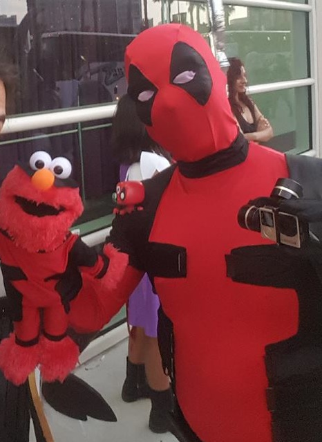 Deadpool Elmo SDCC