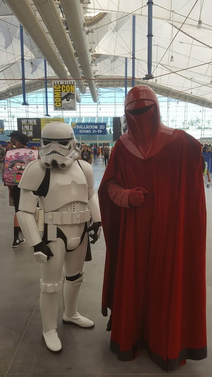 Strormtrooper cosplay SDCC