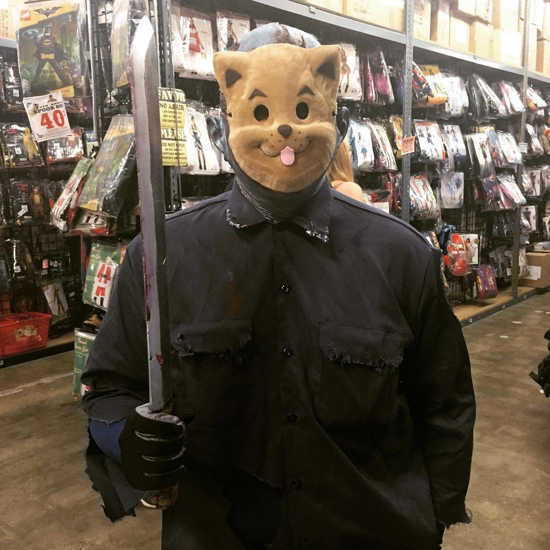 Jason cat mask