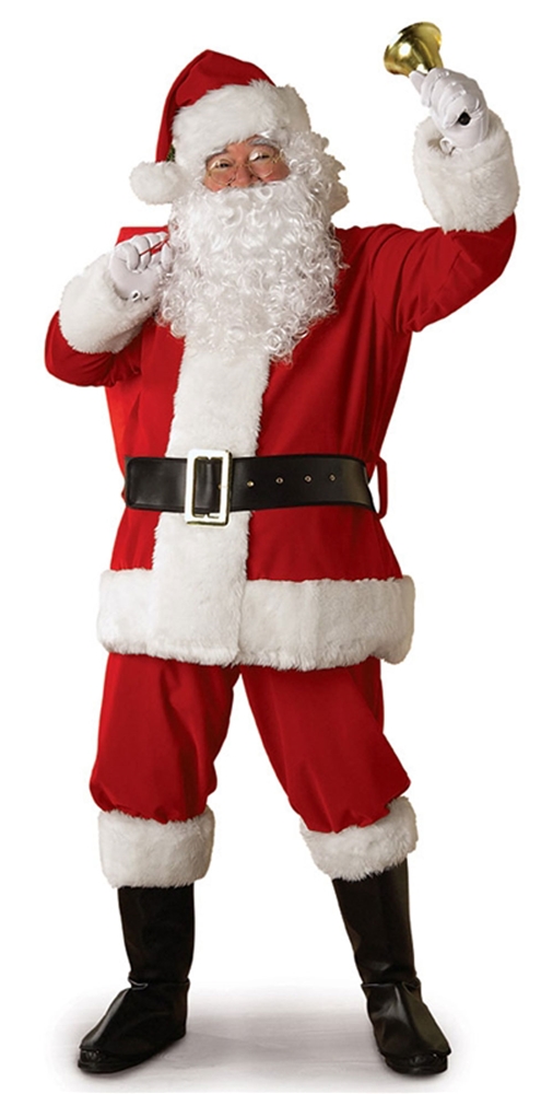 141723 Plush Santa Suit