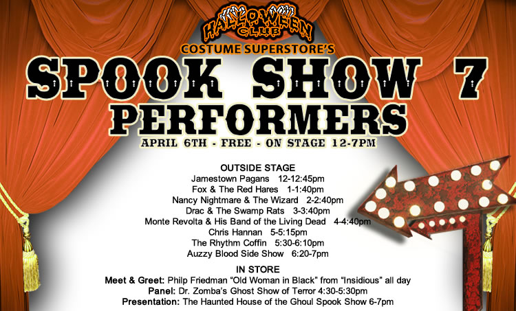 Spook Show 7 performers